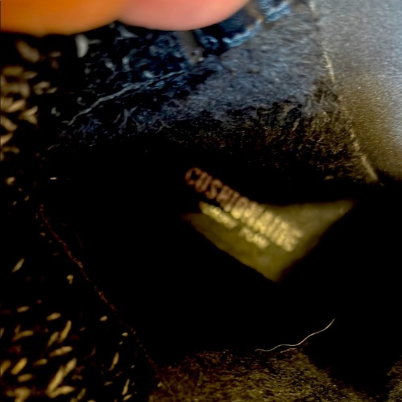 Cushionaire Rena Black Lace Up Combat Hiker Boots - Picture 2 of 11